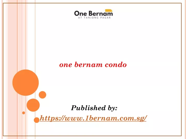 one bernam condo published by https www 1bernam com sg