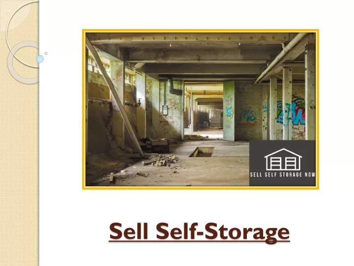 sell self storage