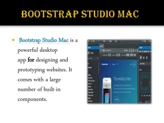 Bootstrap Studio Mac