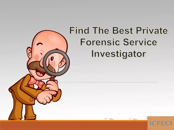 find the best private forensic service