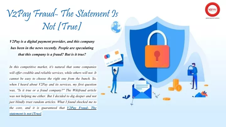 v2pay fraud the statement is not true