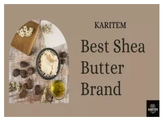 Karitem - Best Shea Butter Brand