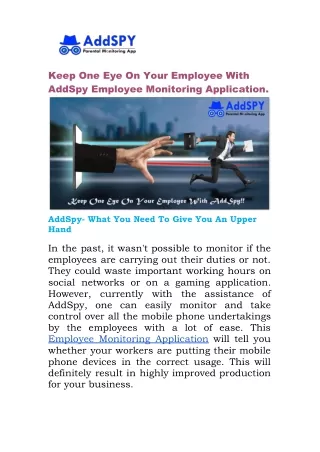 keep one eye on your employee with addspy