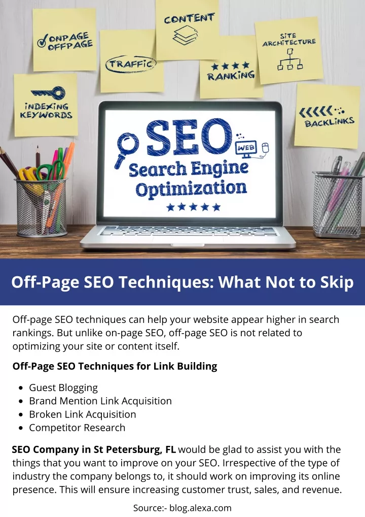 off page seo techniques what not to skip