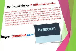 Bet Arbitrage Finder US & UK