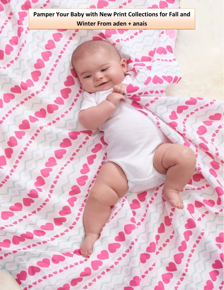 pamper your baby with new print collections