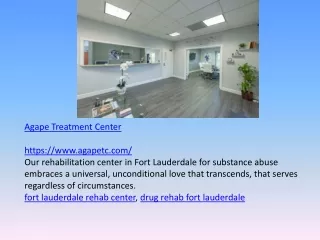 Agape Treatment Center