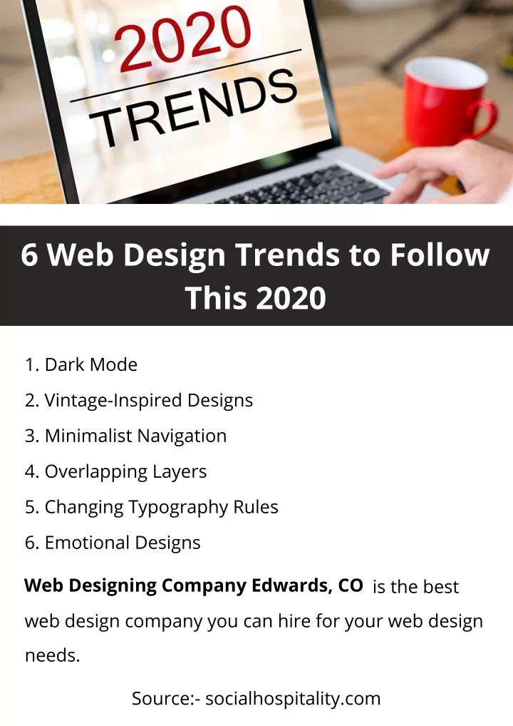 6 web design trends to follow this 2020