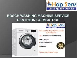 bosch washing machine service centre in coimbatore