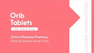 Buy Orib 200mg Tablet at wholesale price from India