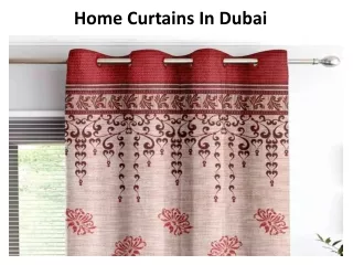 home curtains in dubai