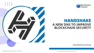 Handshake: A New DNS to improve Blockchain Security