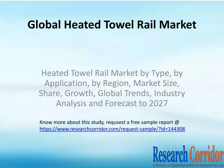 global heated towel rail market