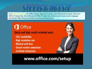 Office Setup - Download and install or reinstall Microsoft Office