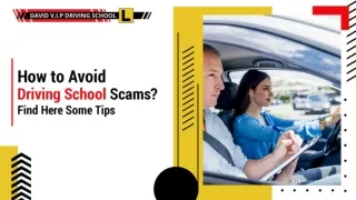 How to Avoid Driving School Scams-Find here Some Tips