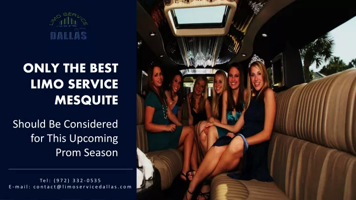 only the best limo service mesquite