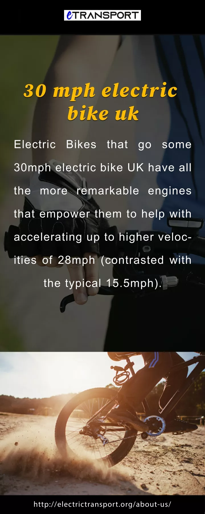 30 mph electric bike uk