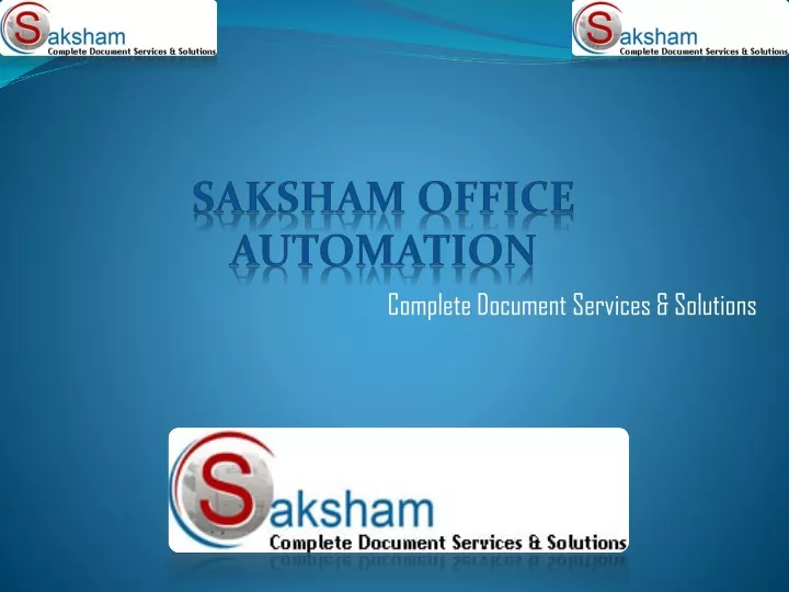 saksham office automation