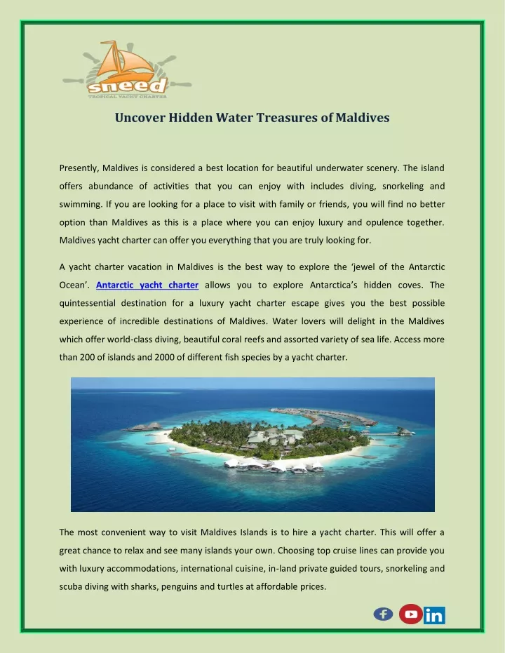 uncover hidden water treasures of maldives
