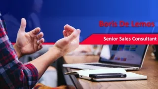 Boris De Lemos Senior Sales Consultant