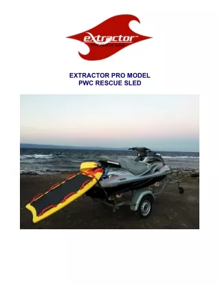 Extractor Pro Specifications