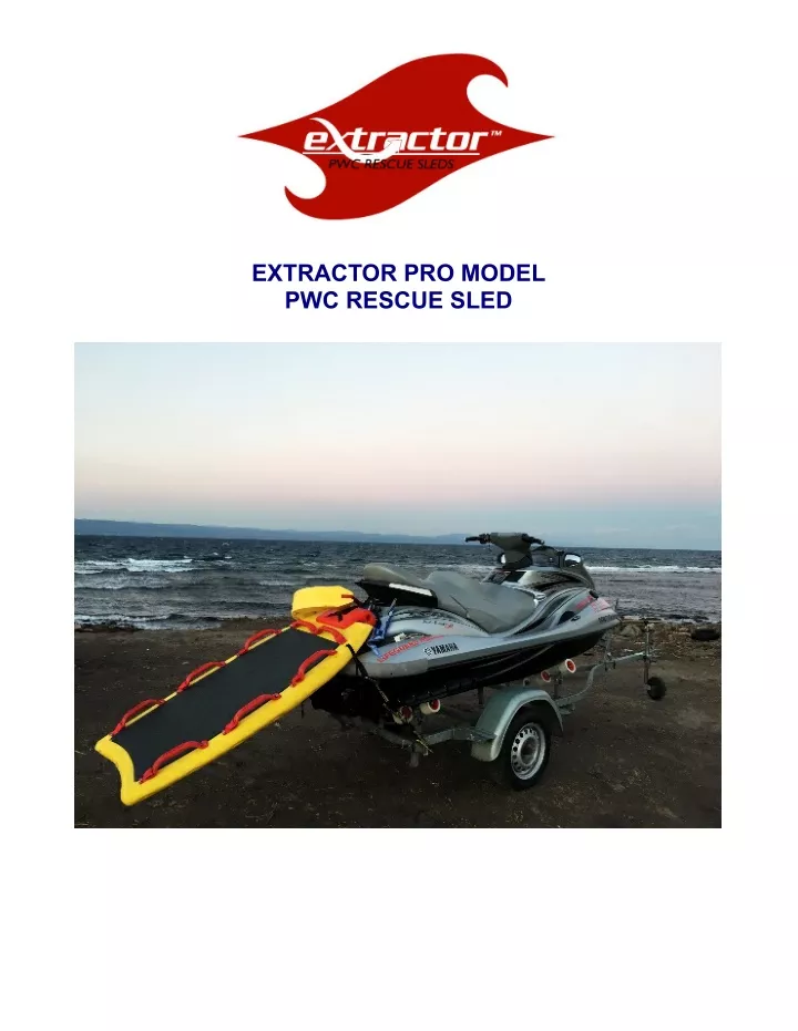 extractor pro model pwc rescue sled