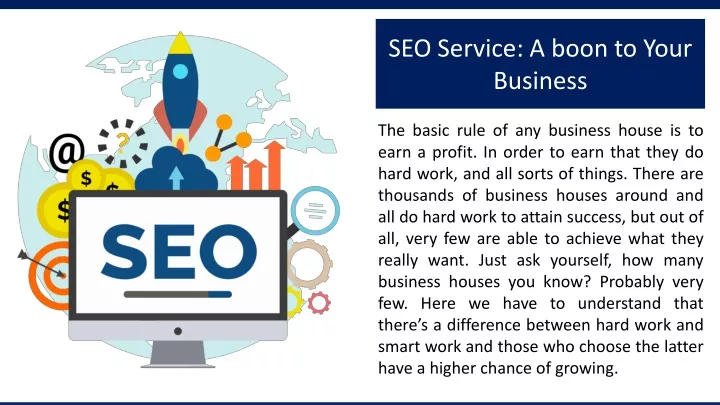 seo service a boon to your business