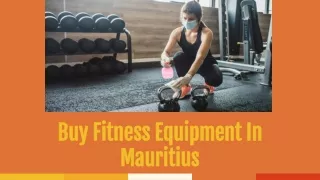 Order Fitness Equipment In Mauritius - K1 Sport