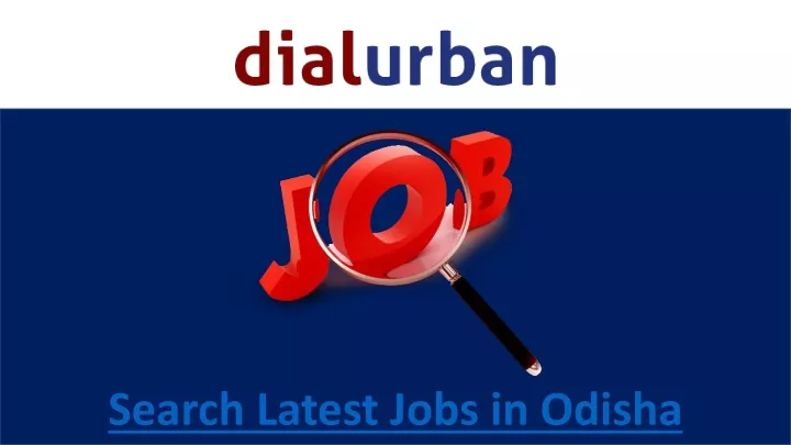 search latest jobs in odisha