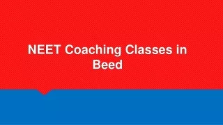 neet coaching classes in beed
