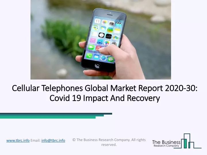 cellular telephones global market report 2020 30 covid 19 impact and recovery