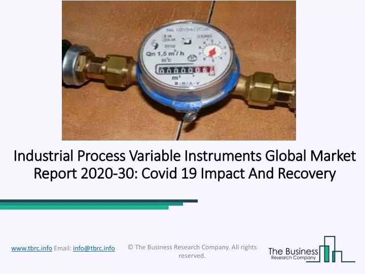 industrial process variable instruments global market report 2020 30 covid 19 impact and recovery