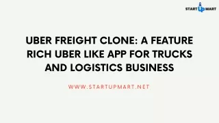 uber freight clone a feature