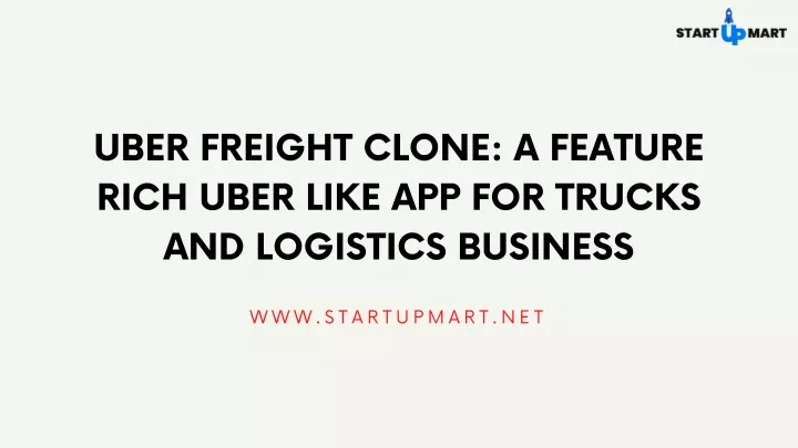 uber freight clone a feature
