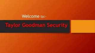 welcome to