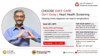 choose safe care don t delay heart health