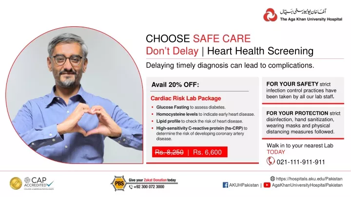 choose safe care don t delay heart health