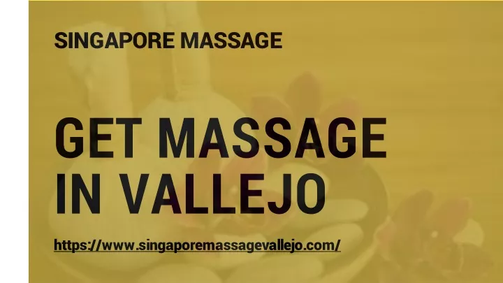 singapore massage