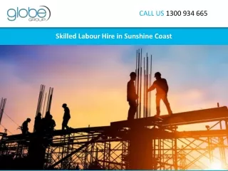 Skilled Labour Hire in Sunshine Coast