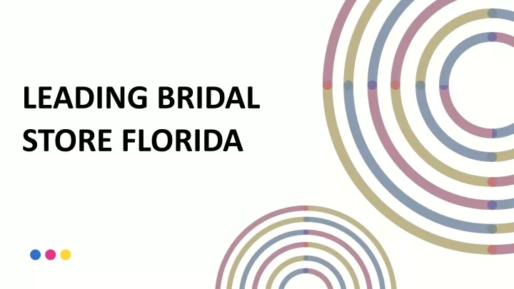 leading bridal store florida