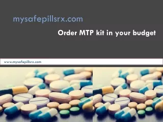 Order MTP Kit In Your Budget On Mysafepillsrx