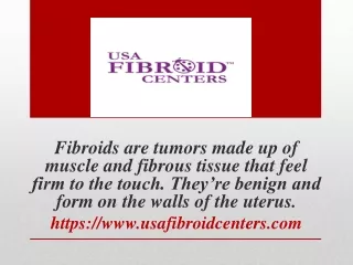 Fibroid Treatment in NY