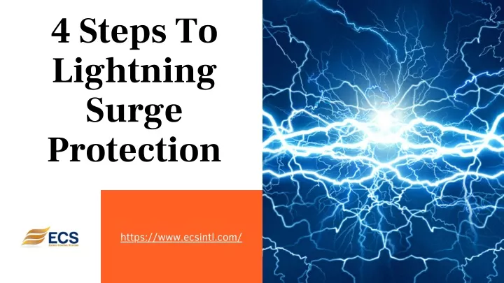 4 steps to lightning surge protection