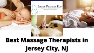 Best Massage Therapists in Jersey City, NJ