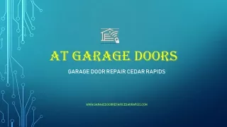 Book a Service for Garage Door Repair