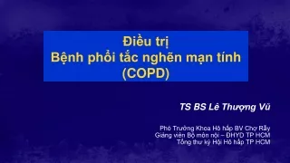 21. Điều trị COPD giai đoạn ổn định 2019