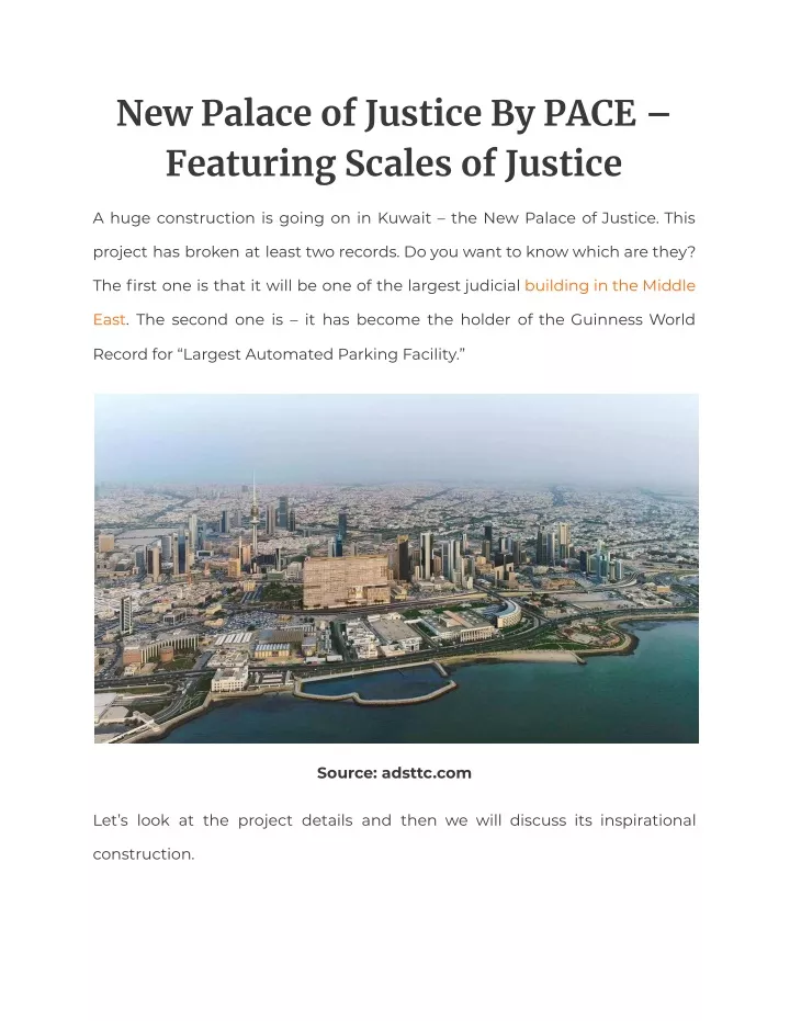 new palace of justice by pace featuring scales