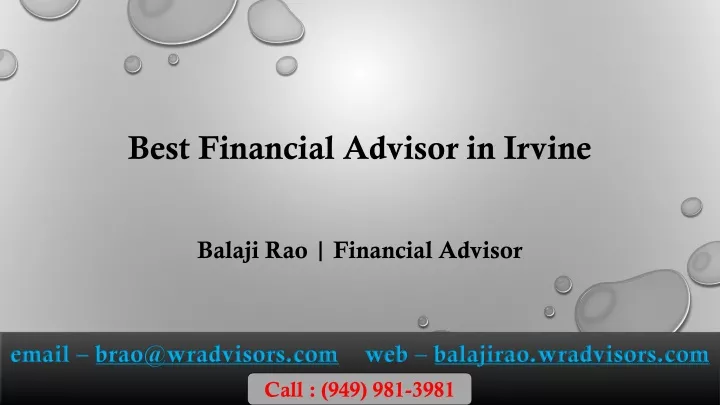 best financial advisor in irvine