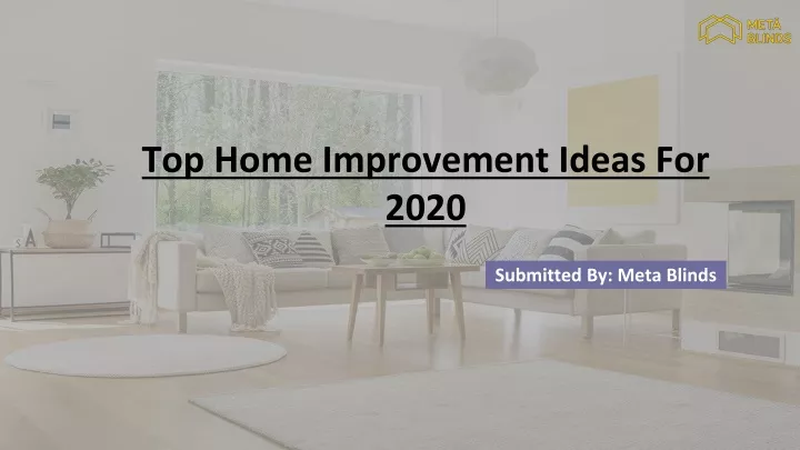 top home improvement ideas for 2020