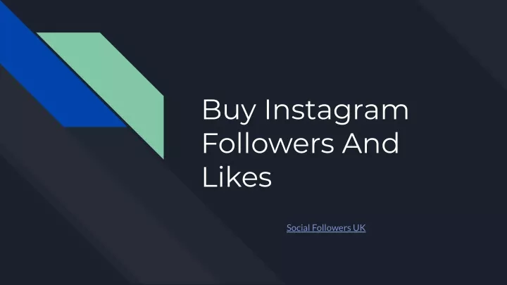 buy instagram followers and likes